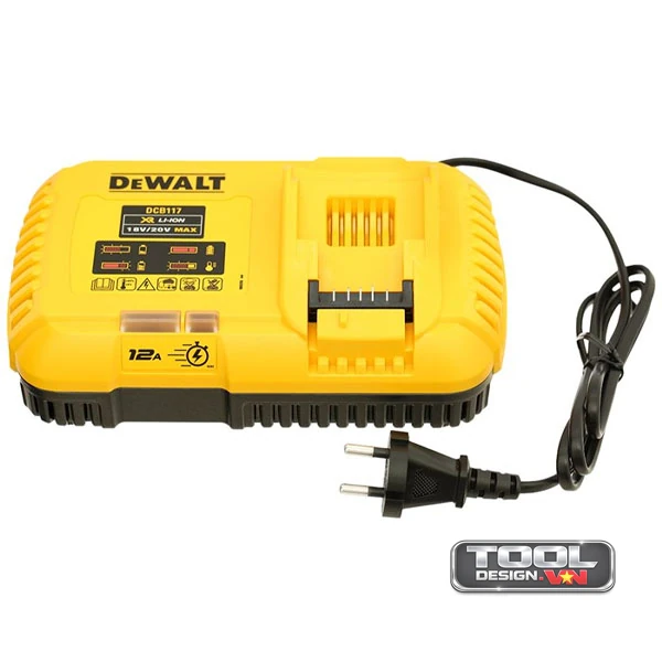 Đế sạc nhanh 12A Dewalt DCB117-KR 18-60V