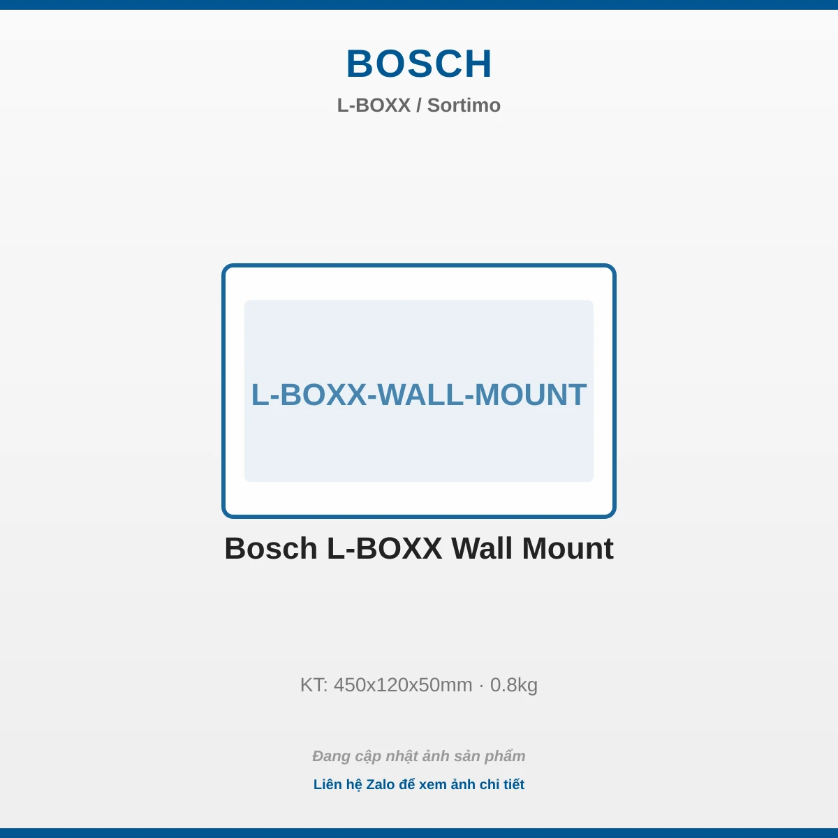 Bosch L-BOXX Wall Mount L-BOXX-WALL-MOUNT