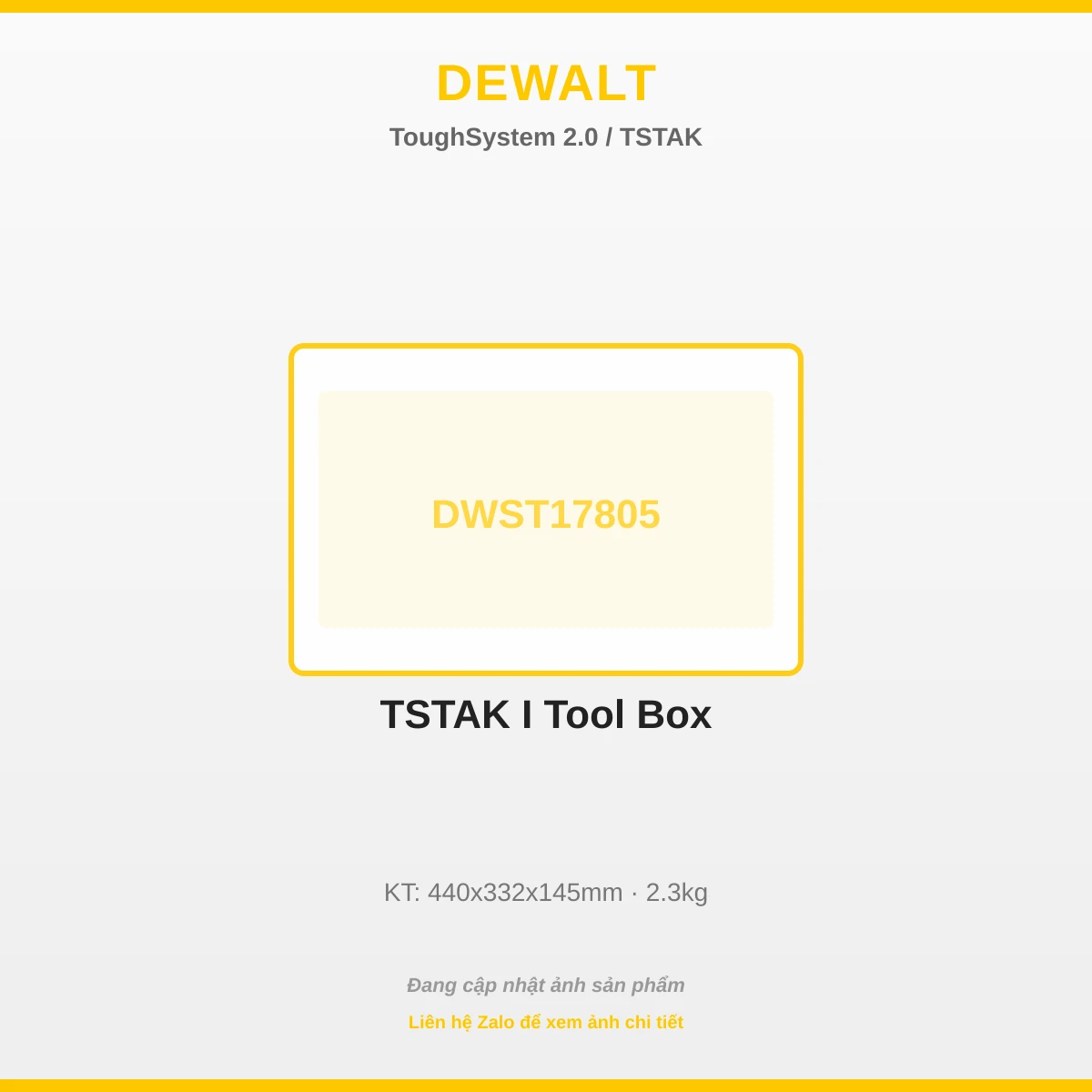 TSTAK I Thùng Đồ Nghề DWST17805