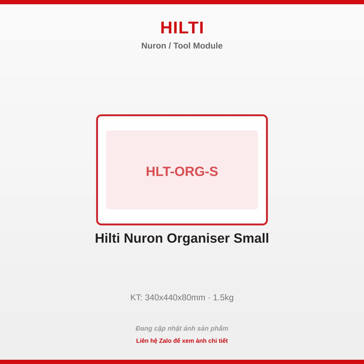 Hilti Nuron Organiser Nhỏ HLT-ORG-S