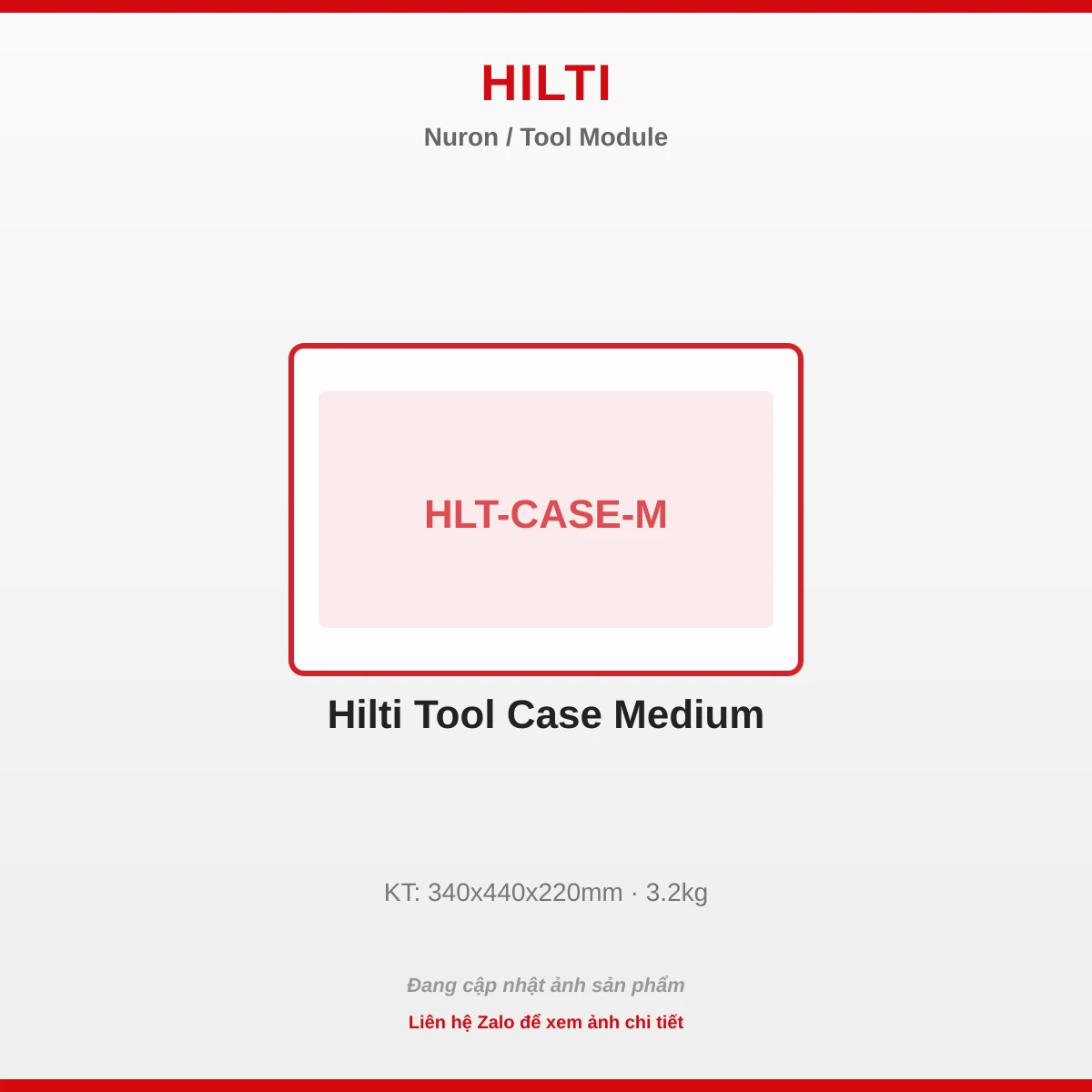 Hilti Tool Case Trung HLT-CASE-M