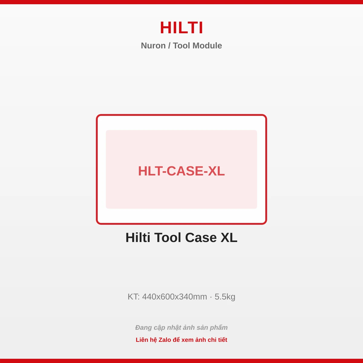 Hilti Tool Case XL HLT-CASE-XL