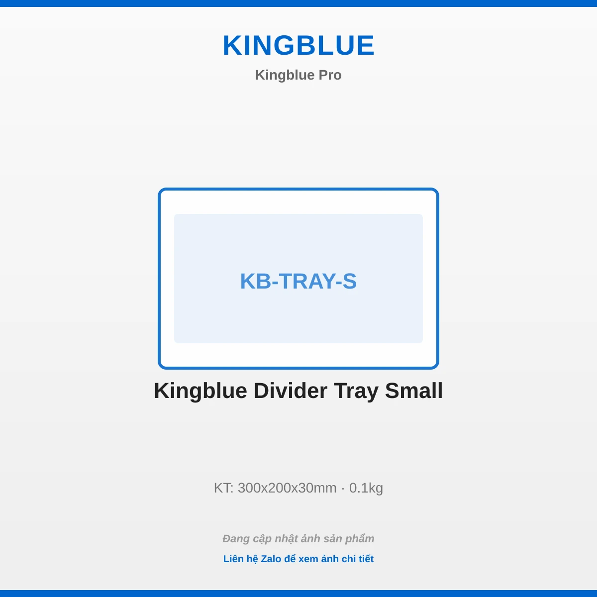 Kingblue Khay Chia Ngăn Nhỏ KB-TRAY-S