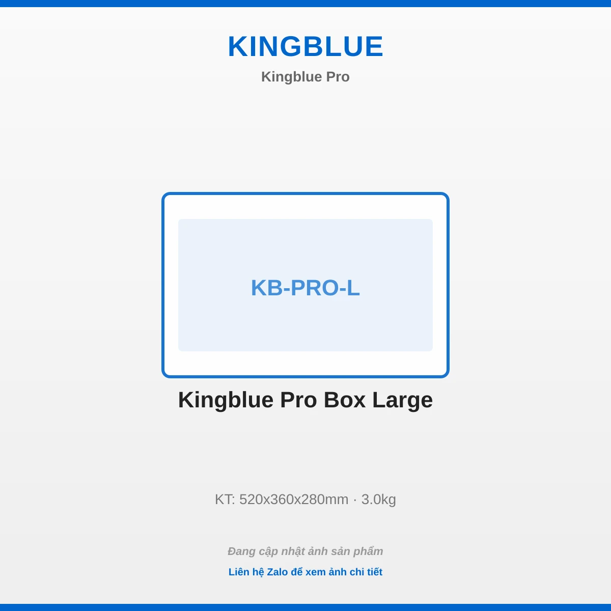 Kingblue Pro Box Lớn KB-PRO-L