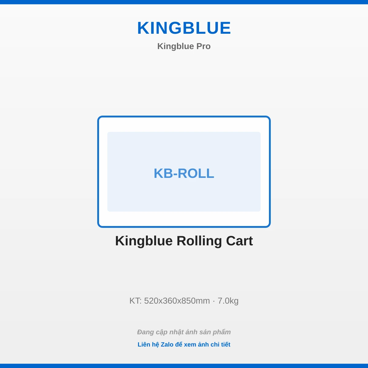 Kingblue Bánh Xe Xe Đẩy KB-ROLL