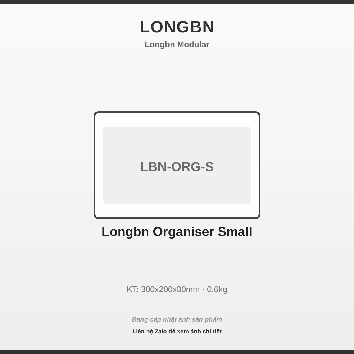 Longbn Organiser Nhỏ LBN-ORG-S