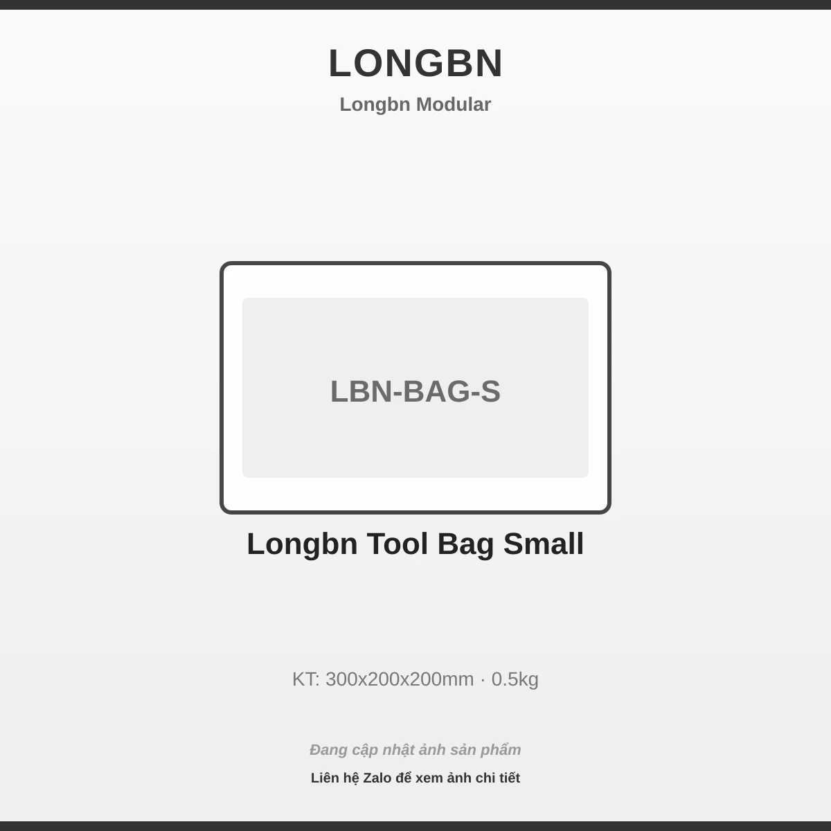 Longbn Tool Túi Nhỏ LBN-BAG-S