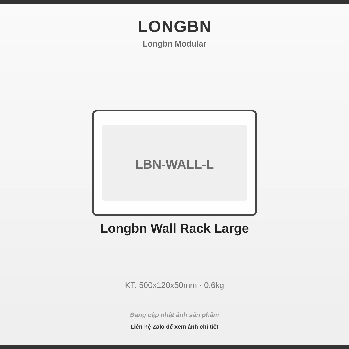 Longbn Wall Giá Đỡ Lớn LBN-WALL-L