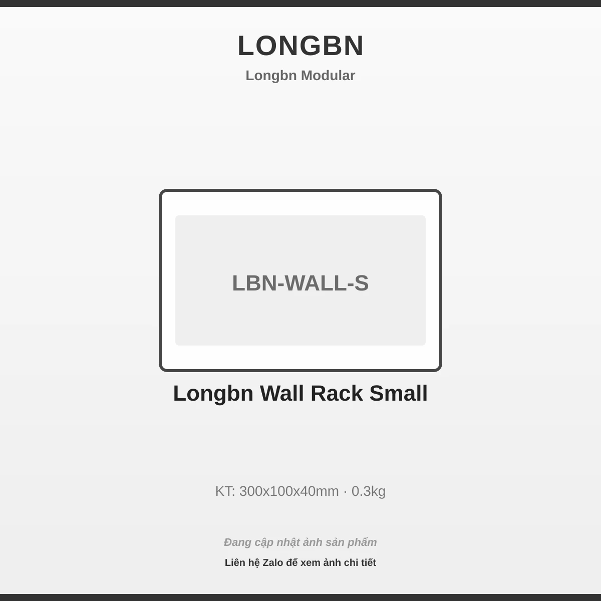 Longbn Wall Giá Đỡ Nhỏ LBN-WALL-S