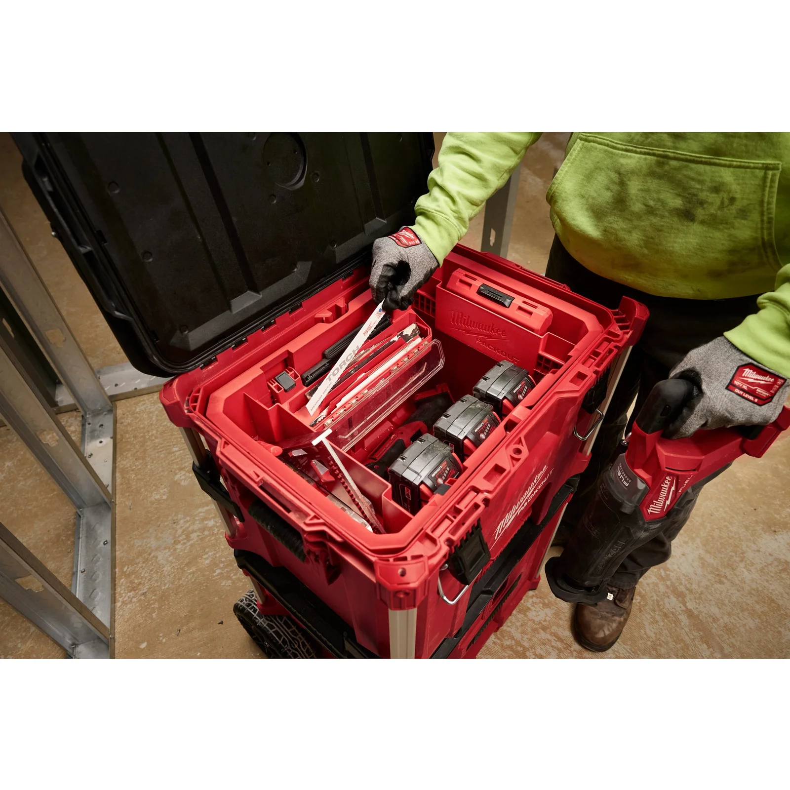 Thùng Đồ Nghề Attachment Ready Tray cho PACKOUT Tool Boxes 48-22-8029