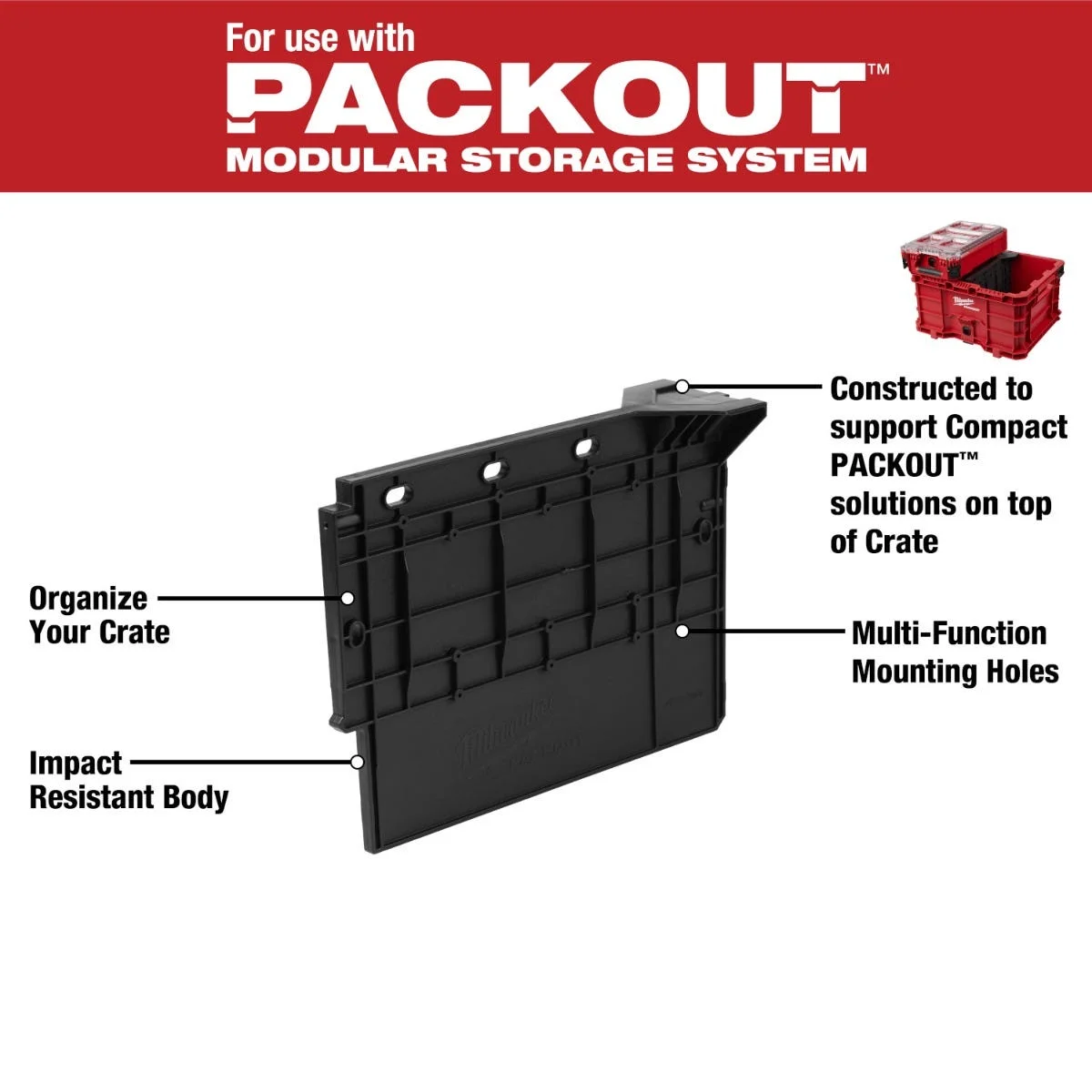 Divider cho PACKOUT Sọt 48-22-8040