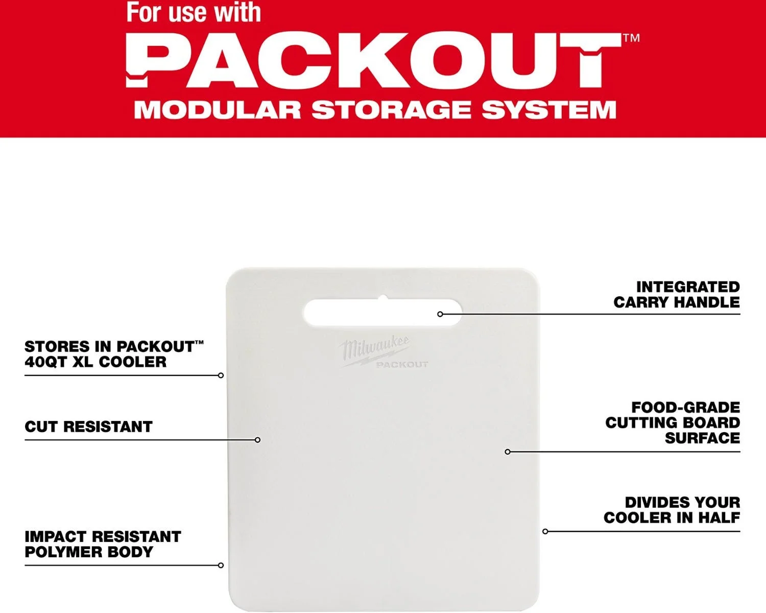 Replacement Divider cho PACKOUT XL Thùng Giữ Nhiệt 48-22-8041