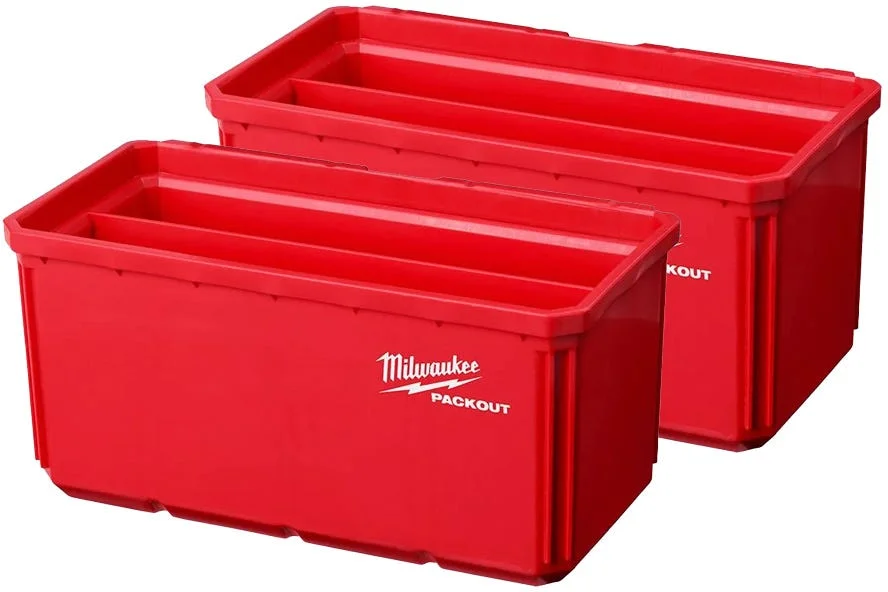 Large Bin Set cho PACKOUT Shop Storage System, 2-Pack 48-22-8063