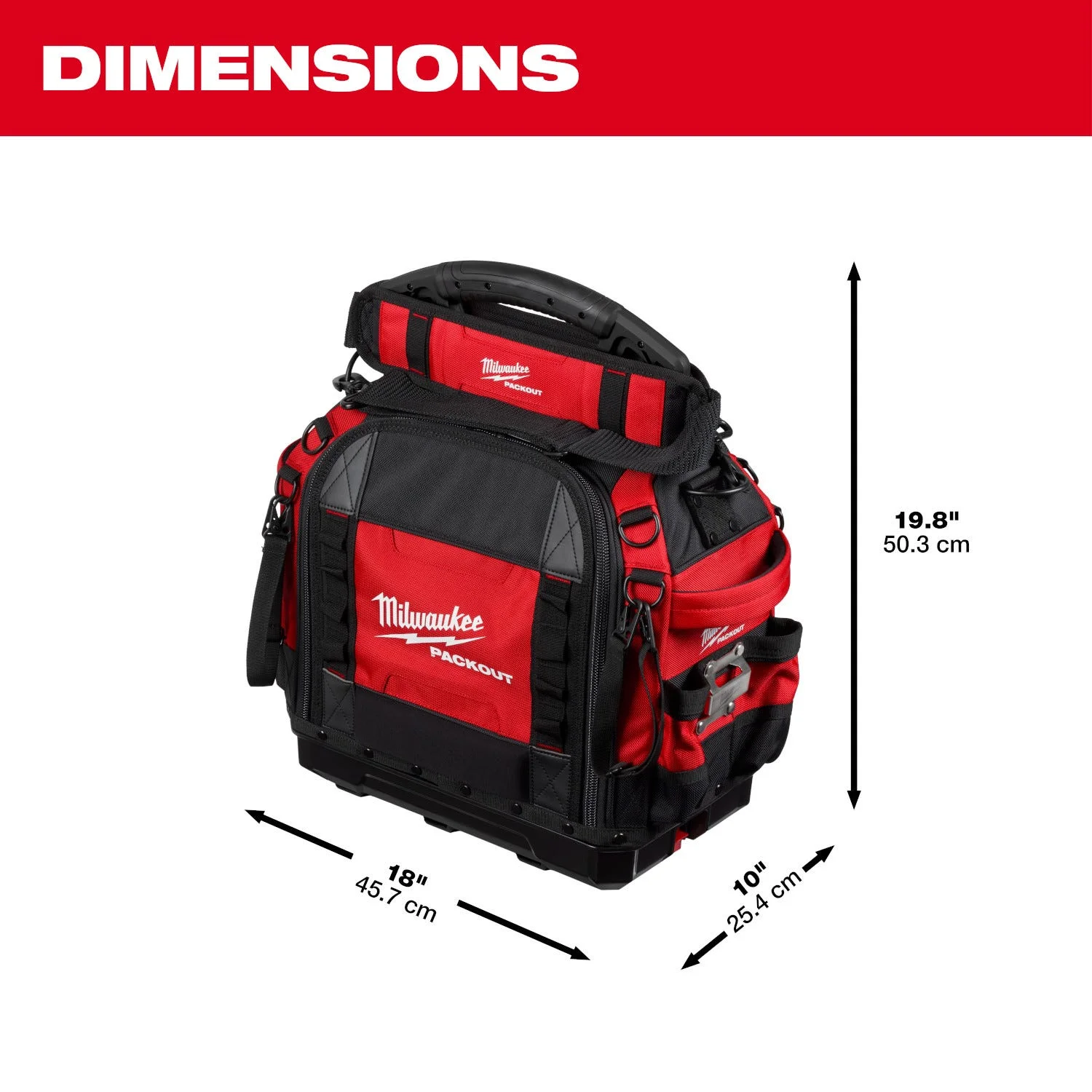 PACKOUT 15" Structured Tool Túi 48-22-8316