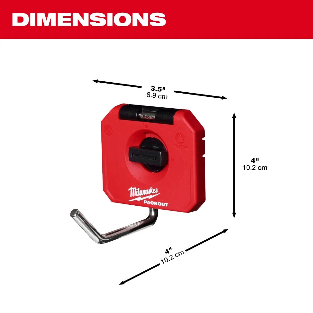 PACKOUT 4" Single Straight Móc 48-22-8328
