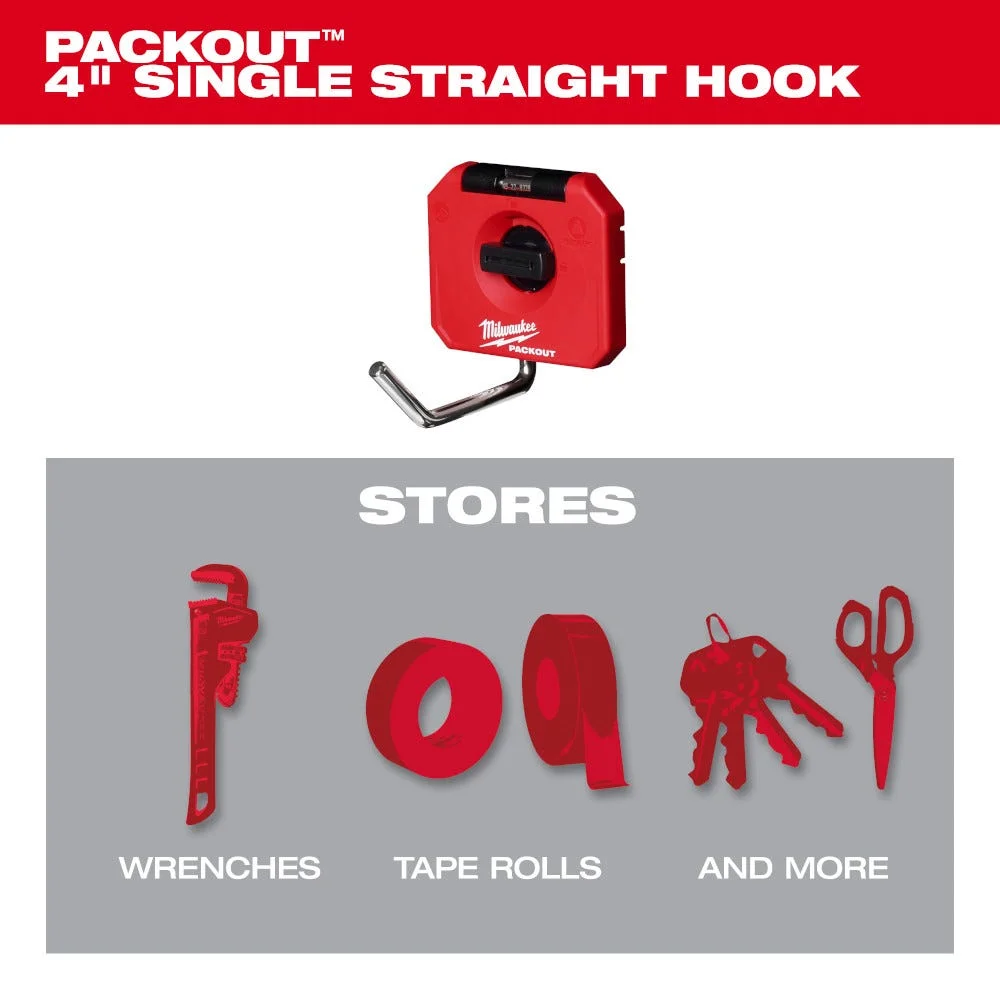 PACKOUT 4" Single Straight Móc 48-22-8328