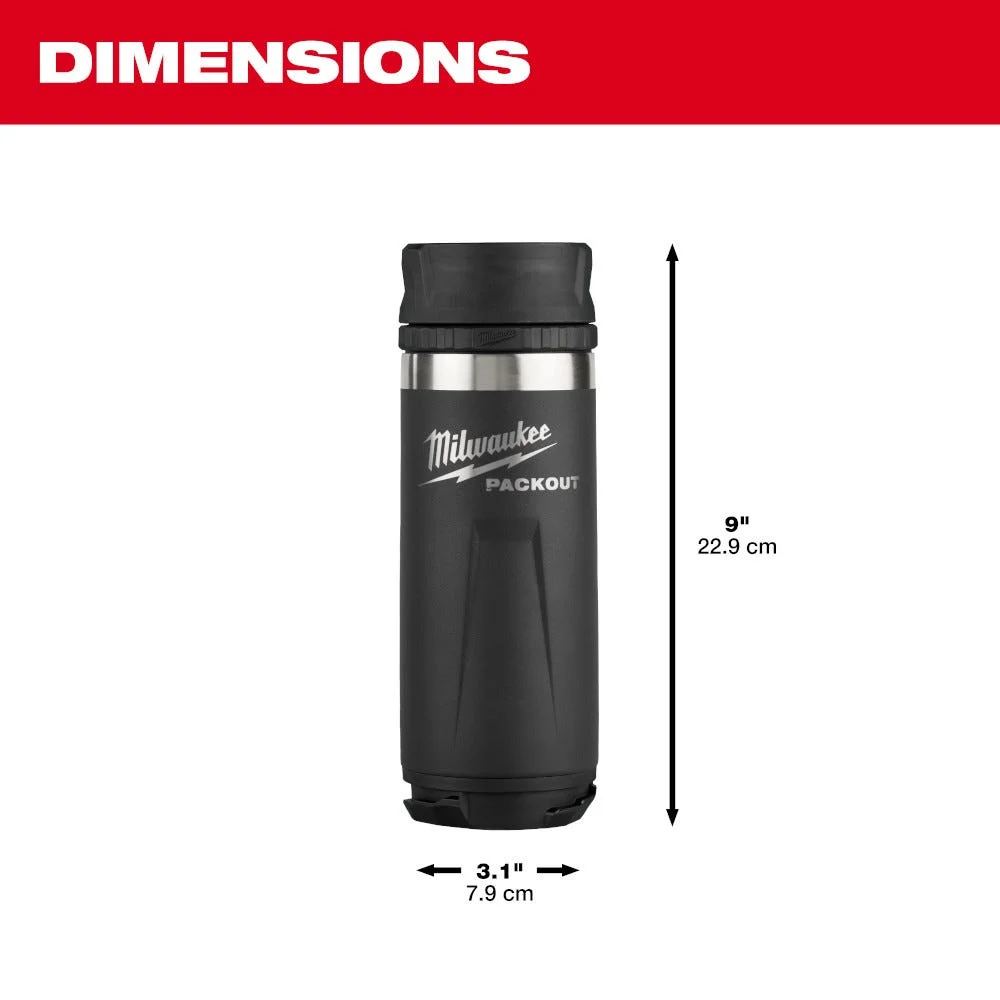 PACKOUT 18oz Insulated Bottle kèm Sip Lid 48-22-8395B