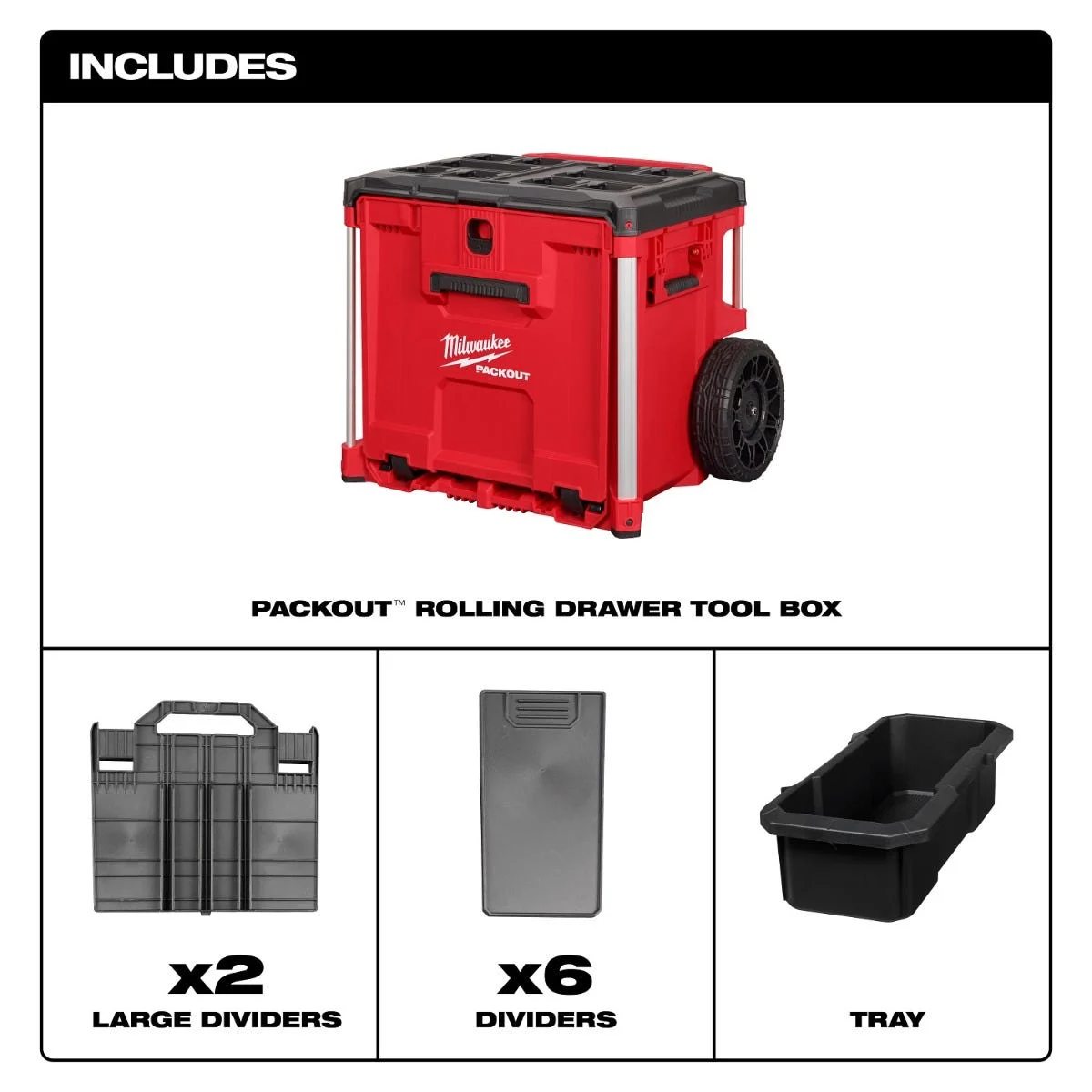 PACKOUT Rolling Ngăn Kéo Thùng Đồ Nghề 48-22-8420