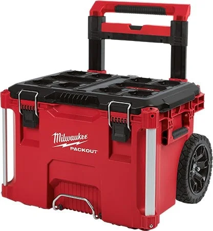 Milwaukee 3-Piece PACKOUT Rolling Thùng Đồ Nghề + Large Thùng Đồ Nghề + Small Thùng Đồ Nghề Set 48-22-8427-48-22-8425-48-22-8424