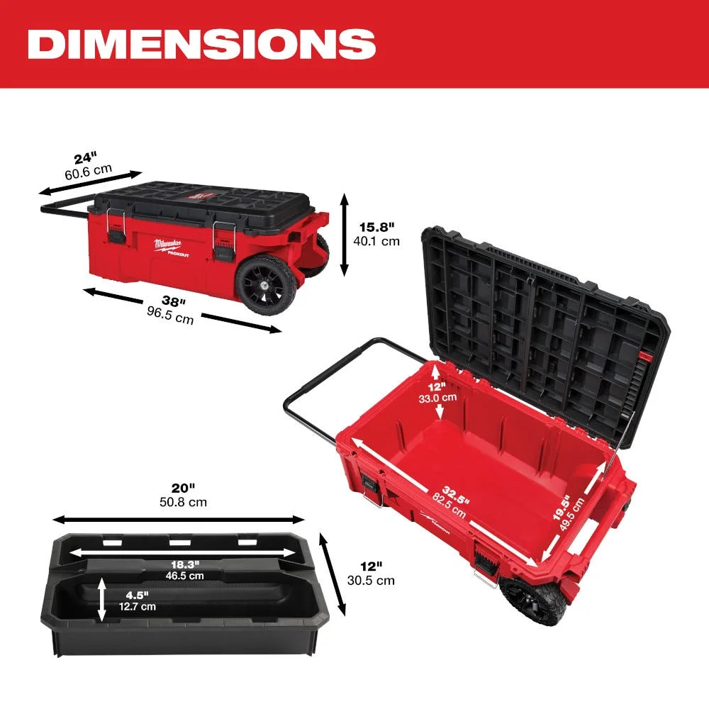 PACKOUT Thùng Đồ Nghề Bánh Xe 48-22-8428