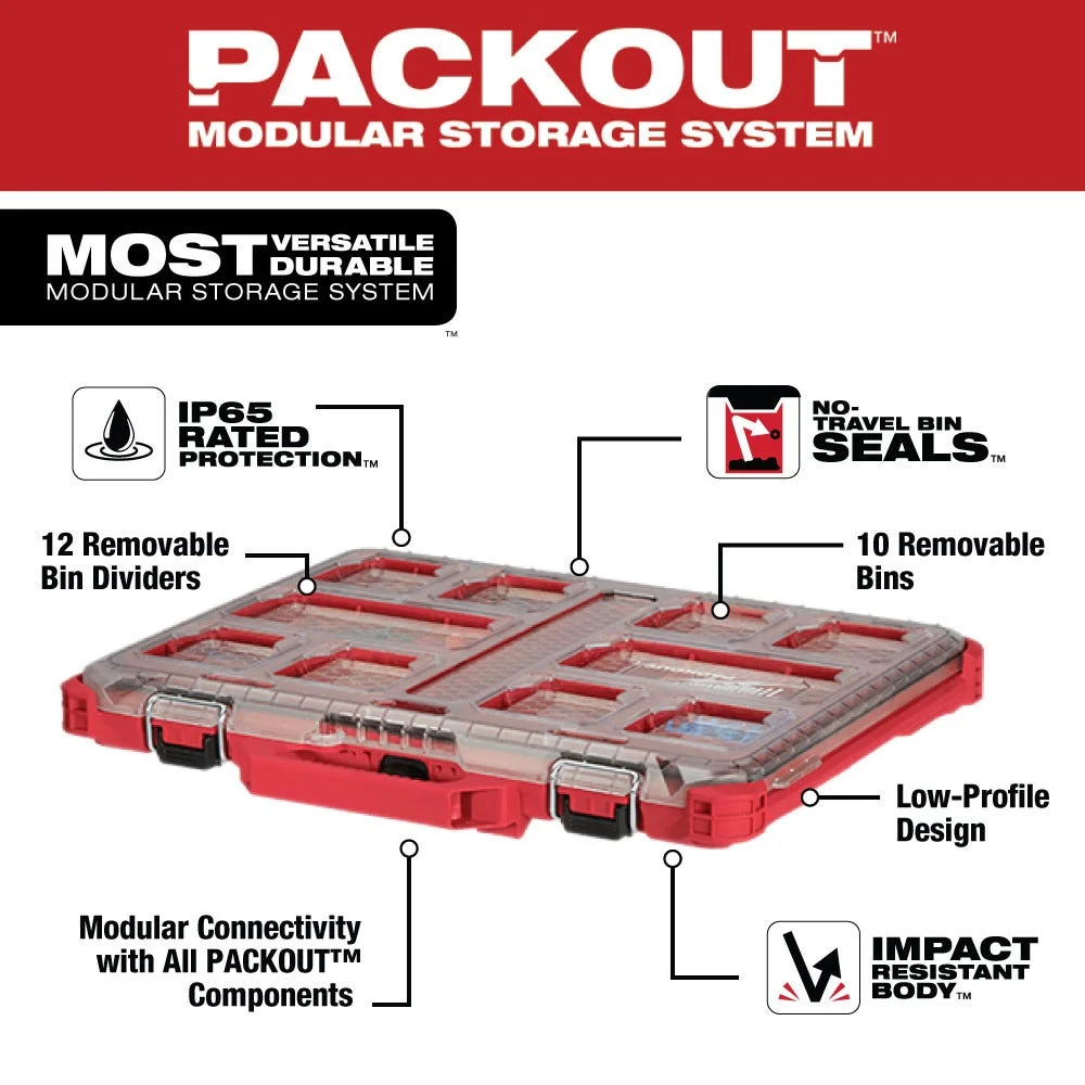 PACKOUT Mỏng Hộp Sắp Xếp 48-22-8431