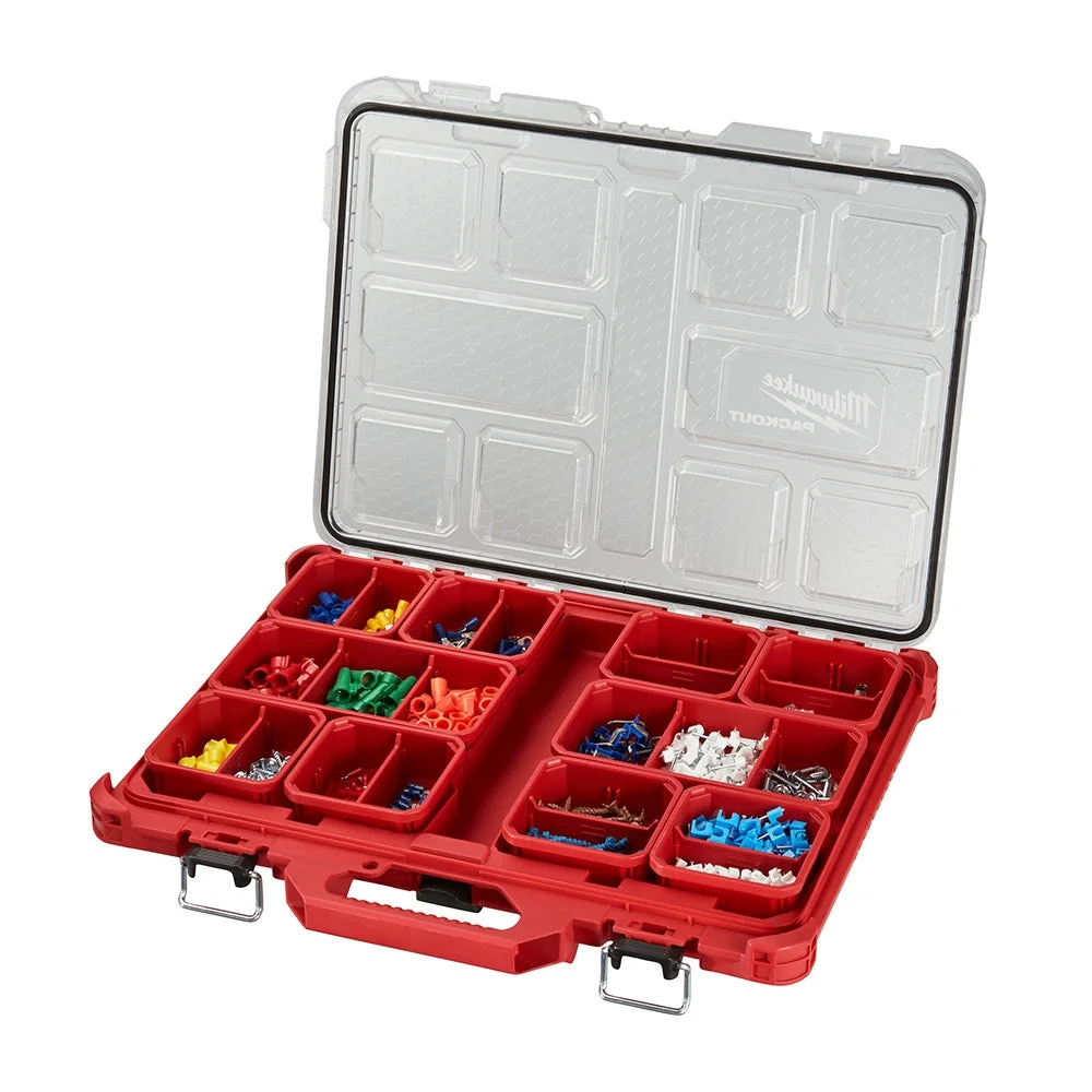 PACKOUT 4-Ngăn Kéo Thùng Đồ Nghề + 48-22-8431 PACKOUT Mỏng Hộp Sắp Xếp 48-22-8444-48-22-8431