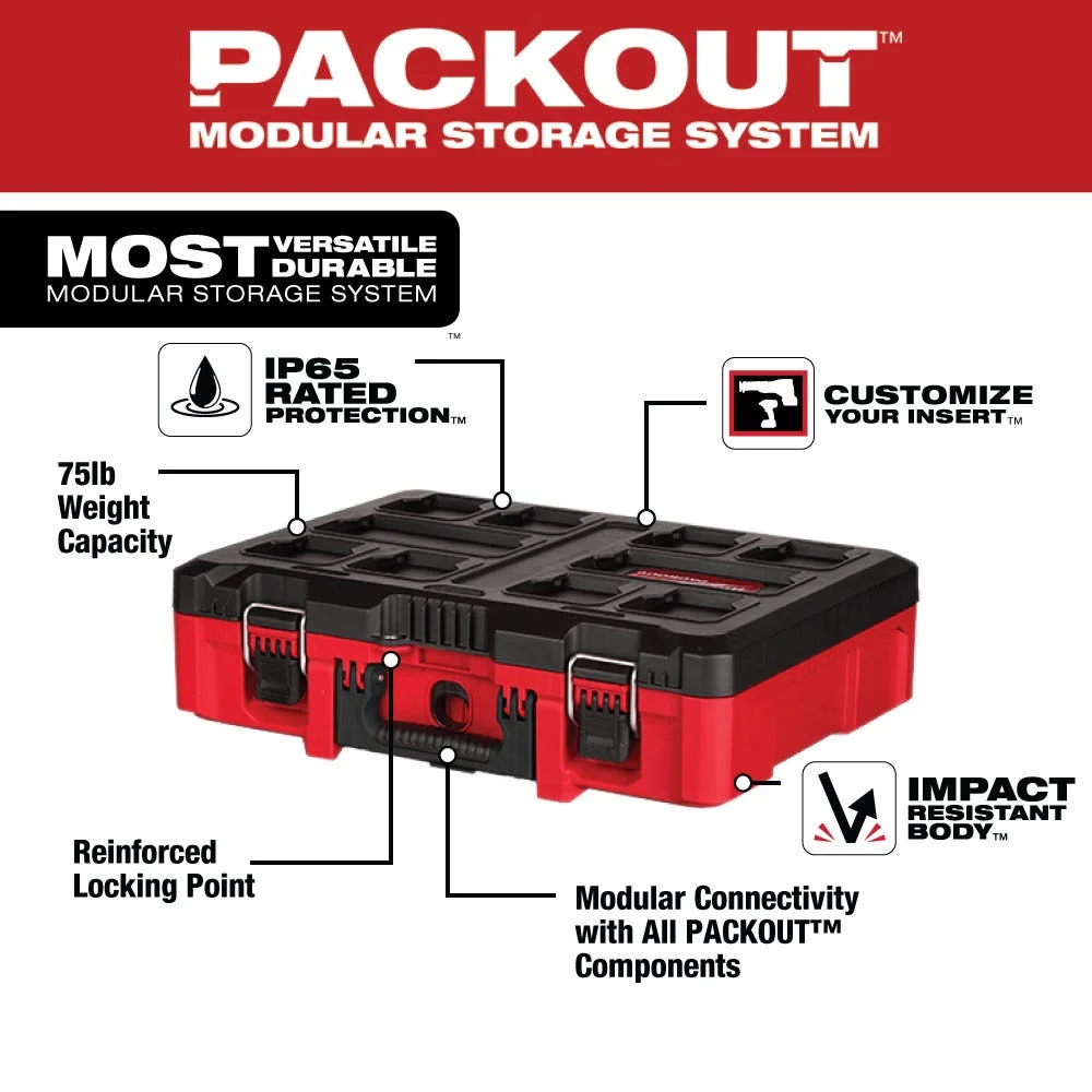 PACKOUT Tool Case kèm Customizable Insert 48-22-8450