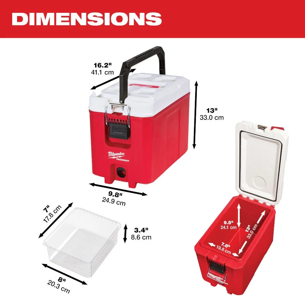 PACKOUT 16-Quart Compact Thùng Giữ Nhiệt 48-22-8460