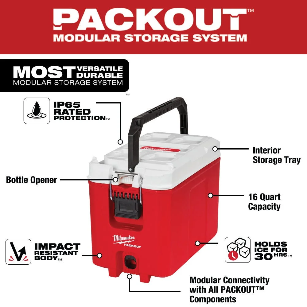 PACKOUT 16-Quart Compact Thùng Giữ Nhiệt 48-22-8460