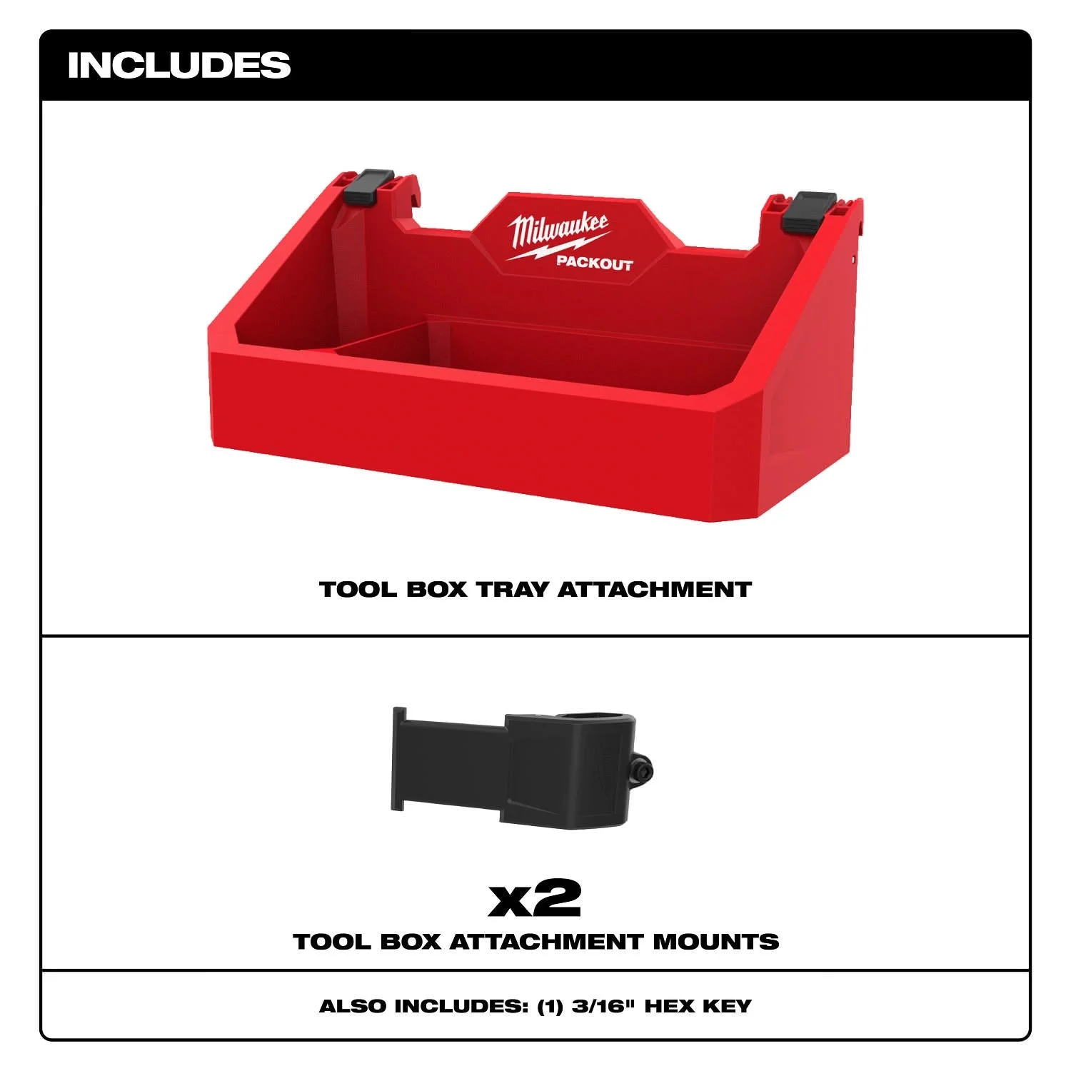 PACKOUT Thùng Đồ Nghề Tray Attachment 48-22-8605