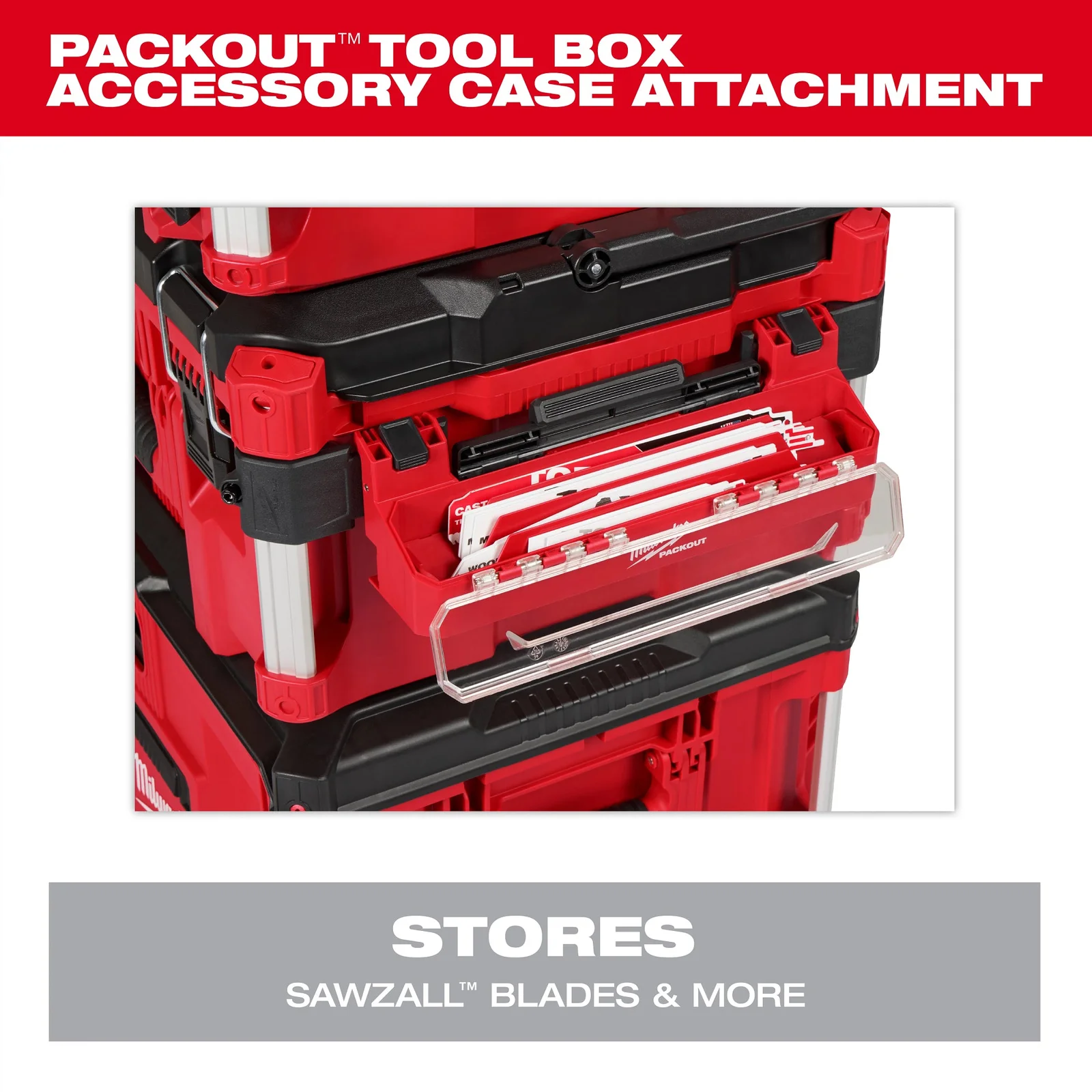 PACKOUT Thùng Đồ Nghề Accessory Case Attachment 48-22-8612