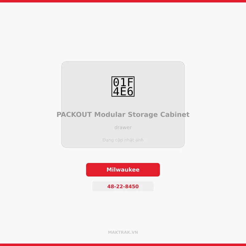Hệ thùng Milwaukee Packout xếp chồng modular cabinet 48-22-8450